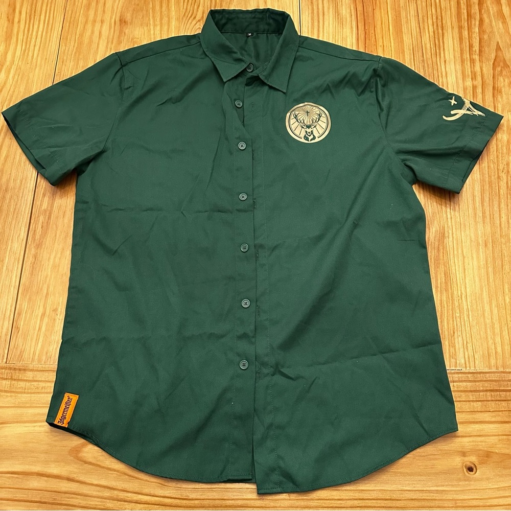 Jagermeister Forest Green Casual Shirt